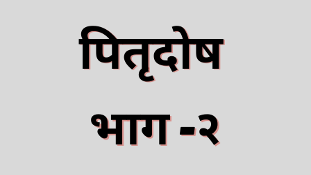 Read more about the article पितृदोष भाग २